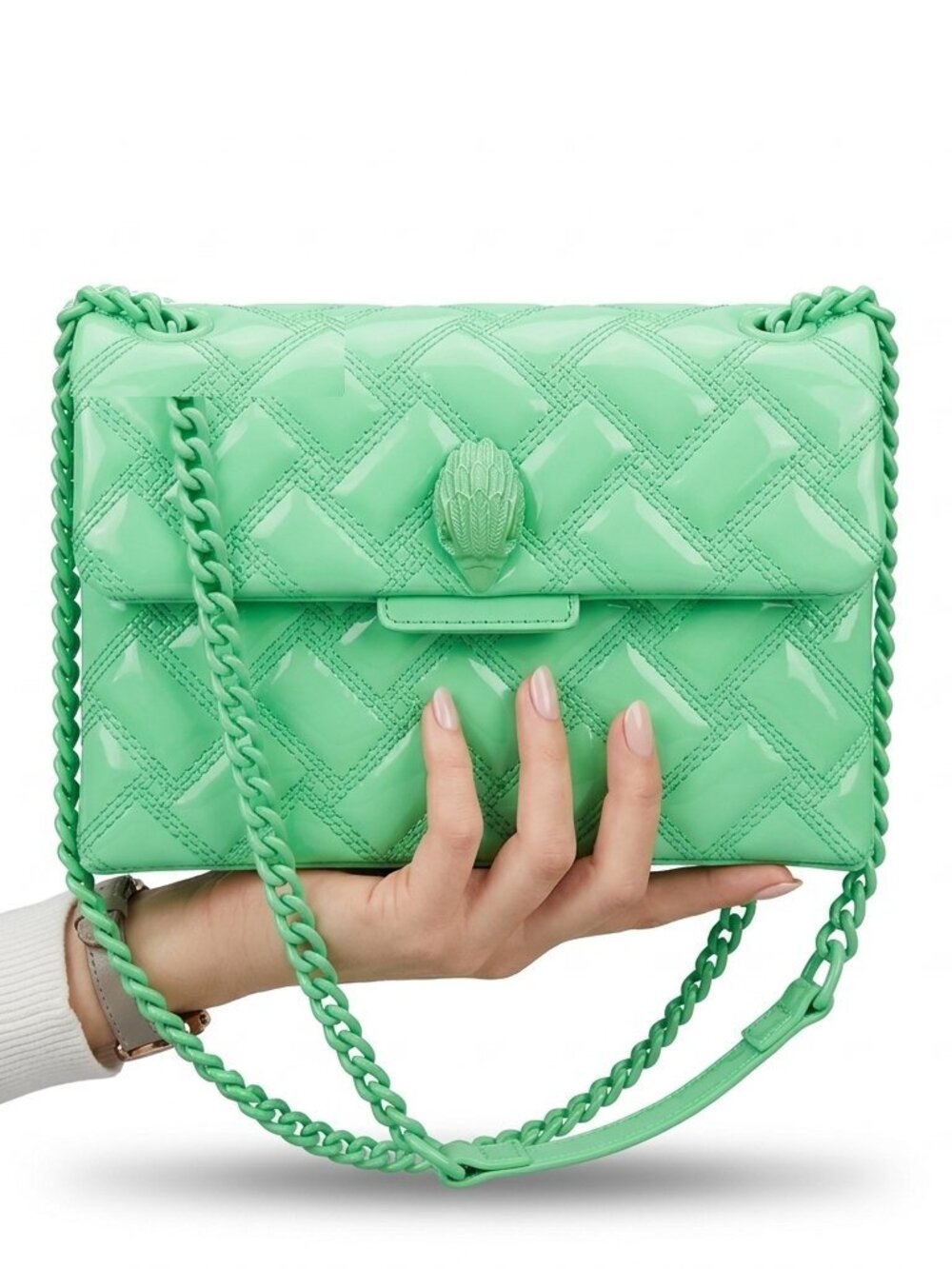 ๐ NWT Kurt Geiger Kensington Color Drench Crossbody Bag + Wallet - SOLD AS SET - Picture 3 of 9